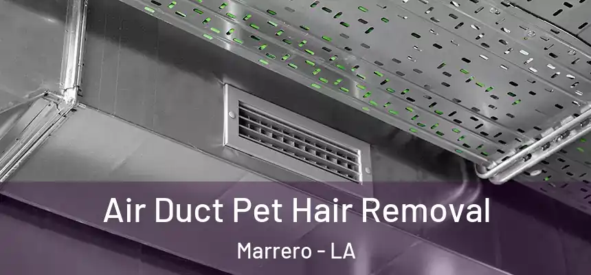 Air Duct Pet Hair Removal Marrero - LA